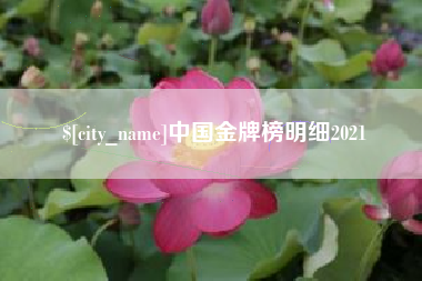 寿光中国金牌榜明细2021