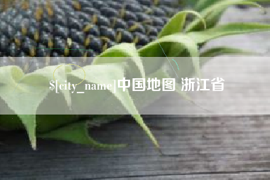 寿光中国地图 浙江省
