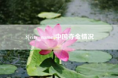 寿光中国夺金情况
