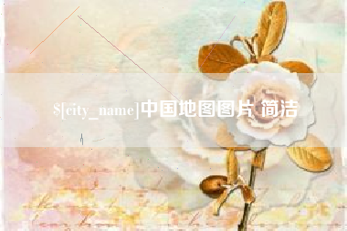 寿光中国地图图片 简洁