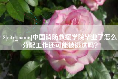 寿光中国消防救援学院毕业了怎么分配工作还可能被逃汰吗？