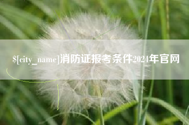寿光消防证报考条件2024年官网