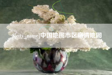 寿光中国地图市区高清地图