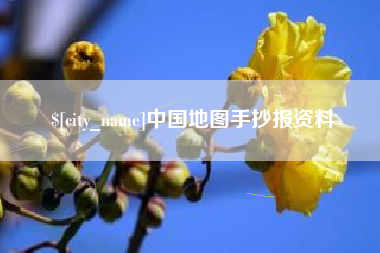 寿光中国地图手抄报资料
