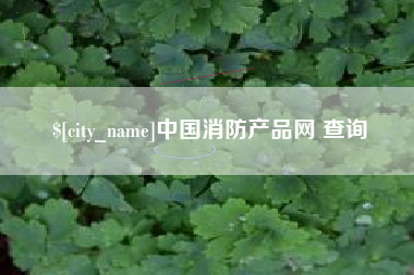寿光中国消防产品网 查询