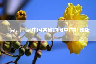 寿光中国各省地图空白打印版