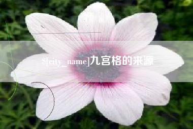 寿光九宫格的来源