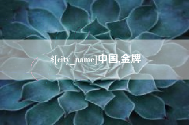 寿光中国,金牌