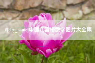 寿光中国九宫格数字图片大全集
