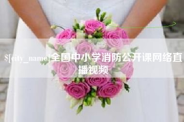 寿光全国中小学消防公开课网络直播视频