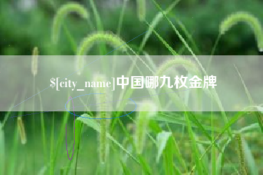 寿光中国哪九枚金牌