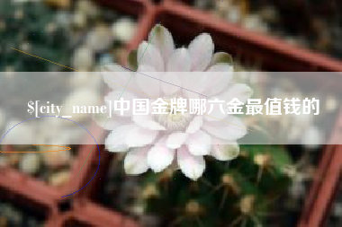 寿光中国金牌哪六金最值钱的