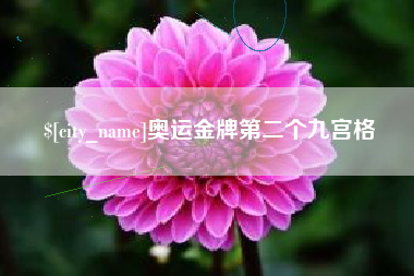 寿光奥运金牌第二个九宫格