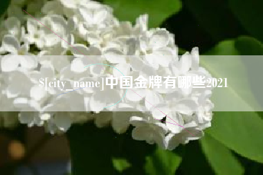 寿光中国金牌有哪些2021